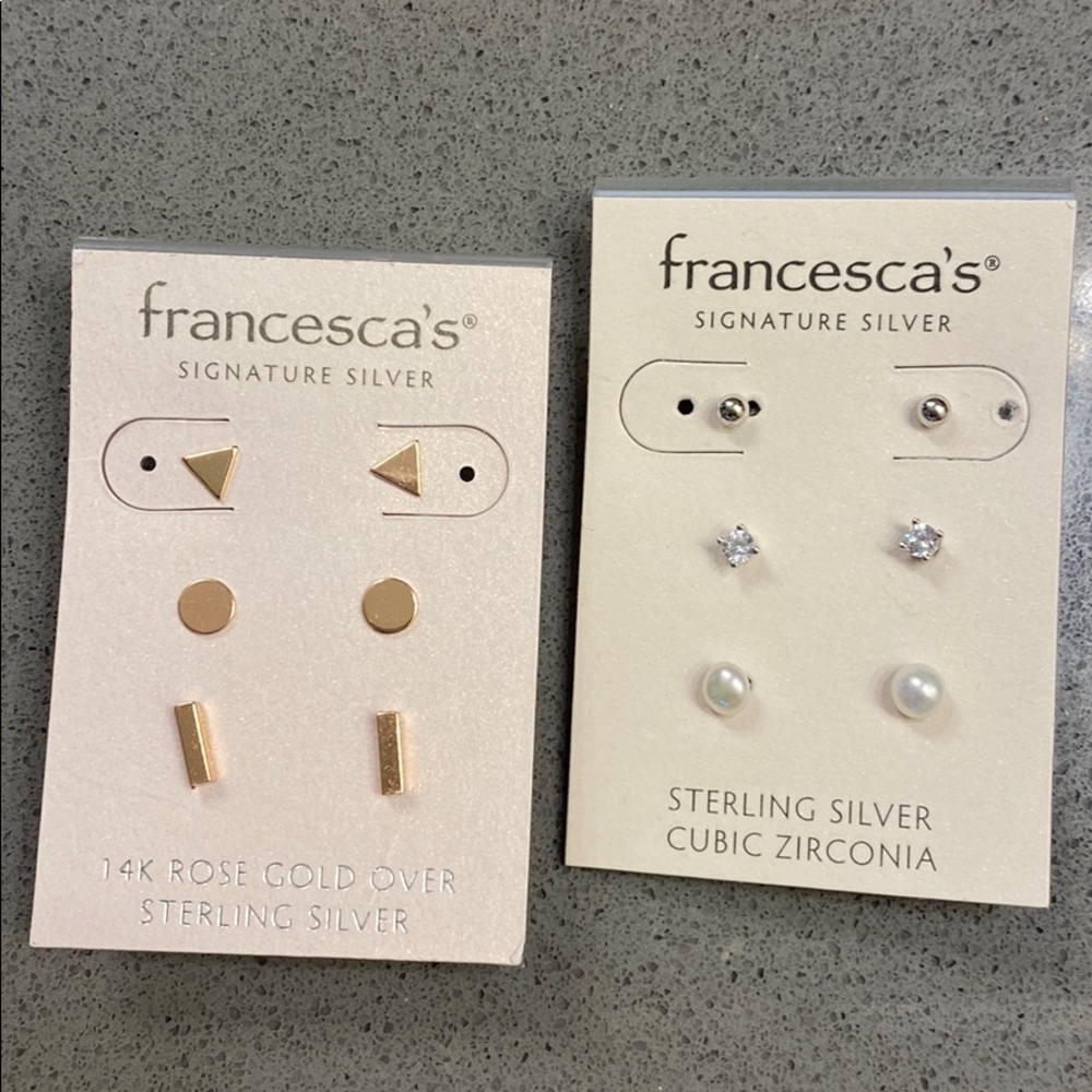 Stud earrings